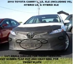 Lebra Front End Mask Cover Fits Toyota Camry L, & Xle 2018-2020. Fixed Price $148.99.