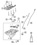 Genuine Mopar Hex Head Bolt And Coned Washer Mounting Lower 6509210AA. Fixed Price $24.92.