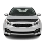 Car Bonnet Mask Hood Bra For Kia Cee'd 2012-2016 Black Pc. Fixed Price $69.99.