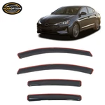 In-channel Window Visors Fit 17-20 Hyundai Elantra Rain Sun Guard Vent Deflector. Fixed Price $38.99.