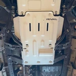 Rival Aluminum Transmission Transfer Case Skid Plate For 10-24 Toyota 4RUNNER. Fixed Price $349.00.