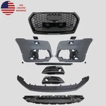 Front Bumper Upper Side Grille Spoiler Valance Molding For 2018- 2020 SQ5. Fixed Price $806.71.