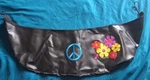 Wolf Automotive Hood Bra Mask Fits 1998-2010 Vw New Beetle W/flowers & Peace. Fixed Price $75.00.
