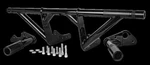 Burly Brawler Front/rear Crash Bar Kit Black Flhr/flht/flhx/fltr 17-23 B10-3012B. Fixed Price $481.99.