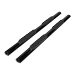 Trailfx Step Nerf Bar - 4 Inch Oval Straight Powder Coated Black Mild Steel Rock. Fixed Price $299.74.