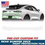 Precut Rear Bumper Deck Paint Protection Film 2021-25 Ford Mustang Mach Gt. Fixed Price $29.99.