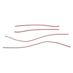 Oem New Subaru Pure Set Door Edge Guard Molding 2015-21 Wrx Sti SOA801P020T2. Fixed Price $108.45.