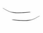 2 Pcs Car Front Bumper Molding Chrome Strip Trim Cover For Mercedes-benz. Fixed Price $22.98.
