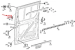 New Mercedes-benz Sprinter 907 Sliding Door Wedge A9107662500 Genuine. Fixed Price $32.26.