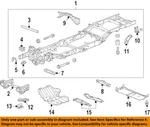 Gm Oem 14-20 Escalade Esv Frame Components-skid Plate 22847943. Fixed Price $65.67.