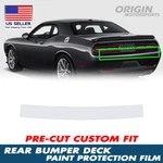 Precut Clear Rear Bumper Deck Paint Protection Film For 2019-2025 Challenger Srt. Fixed Price $29.99.