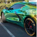 Vicrez VZV10102-45 Chameleon 4.4' X 45' Chrome Green Vinyl Car Wrap Film. Fixed Price $335.39.