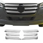 Front Bumper Grill Trim For Mercedes Sprinter W907 910 2019-2026 S.steel 6X. Fixed Price $109.99.