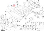 Genuine Bmw Z8 E52 Alpina V8 Engine Compartment Screening 51718234124. Fixed Price $1511.10.