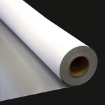 38"X150FT. Eco-solvent Silver Back Polypropylene (pp) Roll Up Matte Film 9.8MIL. Fixed Price $178.00.