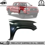 Front Fender Assembly Right Passenger Side Primed For 2016-2023 Toyota Tacoma. Fixed Price $178.05.