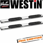 Westin 21-64130 6" Pro Traxx Cab Length Polished Oval Tube Step Bars. Fixed Price $712.99.