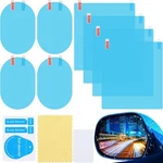 8 Pieces Car Rearview Mirror Film, Anti Fog Glare 3.94 X 5.91 Inches. Fixed Price $12.64.