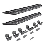 Go Rhino D64030T Dominator Xtreme Side Steps With Rocker Panel Bracket Kit. Fixed Price $609.99.