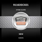 Genuine 2009-2013 Subaru Forester Stone Guard 91163SC021. Fixed Price $49.00.