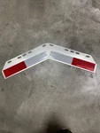 Fleet Engineers 033-04263 Reflective Conspicuity Plate Shortie Aluminum Single. Fixed Price $14.00.