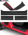 Qmparts Sill Guards Kit For Gladiator Jt Wrangler Jl 4 Black. Fixed Price $43.41.
