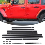 8X Pinch Weld Cover Rocker Panel Guard Trim For 2018+ Jeep Wrangler Jl 4DR Black. Fixed Price $72.99.