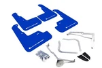 Rally Armor MF32-UR-BL/WH For 15-21 Subaru Wrx/sti Sedan Blue Mud Flap White. Fixed Price $211.50.