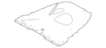 2014-2020 Bmw I8 Rear Under Body Shield (39 30 6 859 874). Fixed Price $700.00.
