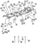 Genuine Mopar Under-body Skid Rail 52014253AA. Fixed Price $44.41.