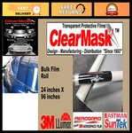 24" X 96" Clear Paint Protection Film Roll - 8 Mil Urethane For Cars & Surfaces. Fixed Price $129.99.