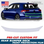 Precut Rear Bumper Deck Paint Protection Film Ppf For 2022-25 Volkswagen Golf. Fixed Price $29.99.