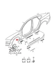 Genuine Audi A6 Avant S6 Quattro 4G2 Stone Chip Guard Left Front 4G0853931A. Fixed Price $32.94.