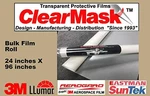 Clearmask 24" X 96" Fabricated Paint Protection Film Roll (8 Mil Urethane. Fixed Price $108.99.