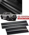 Genuine 2016-2022 Toyota Tacoma Double Cab Door Sill Protectors PT747-35201-02. Fixed Price $49.99.