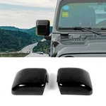 2X Left/right Side Rearview Mirror Cover Shell For Jeep Wrangler Jl Jt 18+ Black. Fixed Price $34.99.
