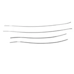 New Oem Volkswagen 2016-2017 Passat Urano Grey Door Edge Guards 561-071-370-I7F. Fixed Price $70.84.