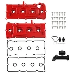 Aluminum Red Valve Covers For Nissan Armada Titan Pathfinder QX56 5.6L 2004-2016. Fixed Price $99.49.