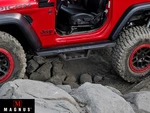 Aps Style Drop Step Nerf Bars Black For 07-18 Wrangler Jk 2DR WB10RAJ6B. Fixed Price $437.57.
