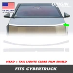 For 2024-2025 Cybertruck Front Bar + Tail Lights Ppf Clear Bra Film Cover. Fixed Price $72.99.