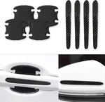 8PCS Carbon Fiber Universal Door Handle & Bowl Sticker Protector, Black. Fixed Price $8.55.