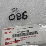 2014-2019 Toyota Highlander Stone Guard P/n 75748-0E010 Lh Lower Rear Door Oem. Fixed Price $9.00.