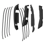 Aries 3500255 Tube Hinge Covers Ford Bronco 4-DOOR 4-PIECE Set. Fixed Price $335.99.