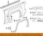 Gm Oem 14-19 Silverado 1500 Pick Up Box Exterior Trim-protector 22801027. Fixed Price $75.85.