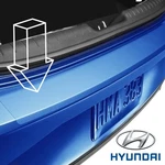 2021-2026 Hyundai Elantra Rear Bumper Applique Clear Scratch Protector ABF28AU00. Fixed Price $41.00.