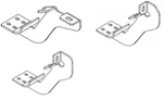 Westin 2265 Black Premier Oval Nerf Step Bar Mount Kit Ranger. Fixed Price $175.06.