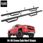 Nerf Steps For 14-18 Silverado And Sierra Crew Cab. Fixed Price $299.95.