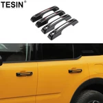 Black Side Door Handles Cover Trim Exterior Accessories Ford Bronco Sport 21. Fixed Price $31.92.