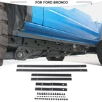 Line Side Skirt Pinch Weld Covers Black Powder Coated Ford Bronco 2-DOOR 21+. Fixed Price $59.99.