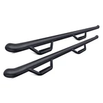 For Chevy Colorado 15-22 N-fab 3" Wheel-to-wheel Black Round Nerf Steps. Fixed Price $549.99.